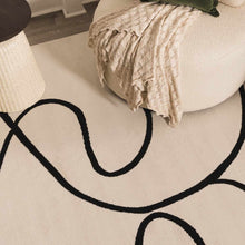 Load image into Gallery viewer, Eilir Modern Low Profile Boho Rug
