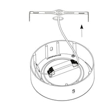 Cargar imagen en el visor de la galería, Round LED Surface Mount Downlights with Multiple CCT Options - Available in 4 Sizes and ETL/Energy Star Certified - Perfect for Residential and Commercial Spaces
