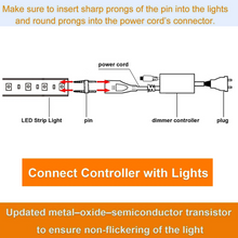 Cargar imagen en el visor de la galería, LED Dimmer for ProSelect Strip - 110V 6x10mm LEDs - LED Strip Light Controller
