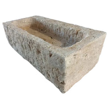 Load image into Gallery viewer, Ephesus Light Travertine Rustic Old-world Look Wall-mount Outdoor Sink (W)18&quot; (L)28&quot; (H)8&quot;
