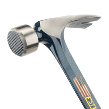 Carregar imagem no visualizador da galeria, Estwing E3-25SM 25oz Big Blue Hammer w/ Larger Milled Face, Blue Grip
