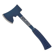 Carregar imagem no visualizador da galeria, Estwing E6-25A 14&quot; Blue Camper&#39;s Axe With Tent Stake Puller

