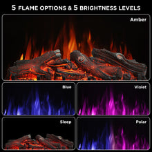Carregar imagem no visualizador da galeria, Eternal Flame EF26-LG Smart Electric Fireplace Logs, WiFi Enabled
