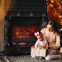 Carregar imagem no visualizador da galeria, Eternal Flame EF26-LG Smart Electric Fireplace Logs, WiFi Enabled
