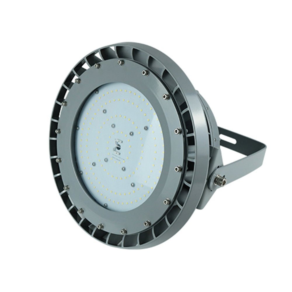 150 Watt LED Explosion Proof Round High Bay Light, B Series, 5000K- Non Dimmable, 20250LM, AC100-277V