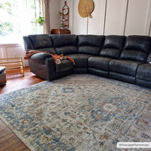 Carregar imagem no visualizador da galeria, Ezri Flat Pile Washable Rug
