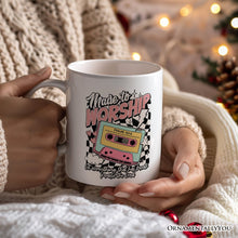 Carregar imagem no visualizador da galeria, Made to Worship Christian Retro Personalized Mug, Psalm 150:6 Bible Verse Gift with Custom Name
