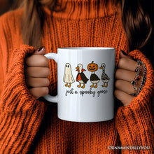 Carregar imagem no visualizador da galeria, Just a Spooky Goose Personalized Mug, Funny Halloween Costumes Gift with Custom Name
