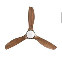 Load image into Gallery viewer, Home Decorators Collection Marlon 66 in. Smart Indoor Natural Iron Ceiling Fan with Adjustable White LED with Remote Included Powered by Hubspace
