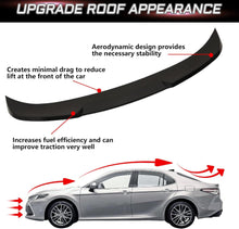 Cargar imagen en el visor de la galería, Auraroad 3.9 ★★会 68 Rear Spoiler Compatible with 2018-2024 8th Gen Camry LE SE XLE XSE,M4 Style Rear Trunk Wing ABS Rear Spoiler (Matte Black)
