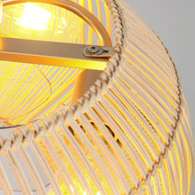 Cargar imagen en el visor de la galería, 20 Inch Flora DC Motor Farmhouse Flush Mount Ceiling Fan with Light

