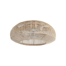 Cargar imagen en el visor de la galería, 20 Inch Flora DC Motor Farmhouse Flush Mount Ceiling Fan with Light
