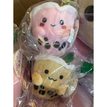 Carregar imagem no visualizador da galeria, ABC Boba Tea Plush Pink Berry Cute Stuffed Animal Toy for Wallet, Backpack or Purse 5&quot;
