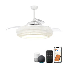 Carregar imagem no visualizador da galeria, 52&quot; Jaipur Smart Fan with LED Light
