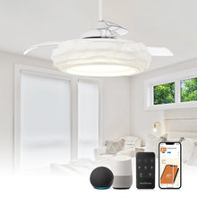 Carregar imagem no visualizador da galeria, 52&quot; Jaipur Smart Fan with LED Light
