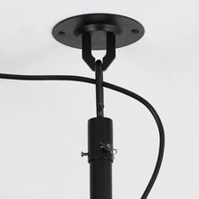 Carregar imagem no visualizador da galeria, 42 Inch Rhine Indoor/Wet Outdoor IP65 Black Anywhere Waterproof Ceiling Fan with LED Light and Convenient Hanging Hook
