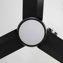 Carregar imagem no visualizador da galeria, 42 Inch Rhine Indoor/Wet Outdoor IP65 Black Anywhere Waterproof Ceiling Fan with LED Light and Convenient Hanging Hook
