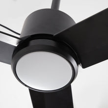 Load image into Gallery viewer, 42 Inch Rhine Indoor/Wet Outdoor IP65 Black Anywhere Waterproof Ceiling Fan with LED Light and Convenient Hanging Hook
