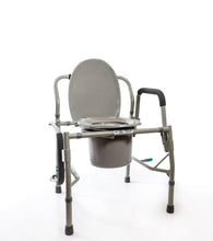 Load image into Gallery viewer, Healthline Deluxe 3 in 1 Bedside Commode, Toilet Safety Frame, Elevated Toile...
