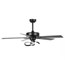 Carregar imagem no visualizador da galeria, 52 Inch Oregon DC Motor Modern Downrod Ceiling Fan with LED Light
