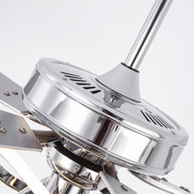 Carregar imagem no visualizador da galeria, 52 Inch Oregon DC Motor Modern Downrod Ceiling Fan with LED Light
