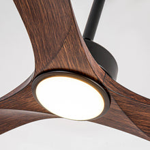 Carregar imagem no visualizador da galeria, 60 Inch Alexi DC Motor Modern Downrod Ceiling Fan with LED Light
