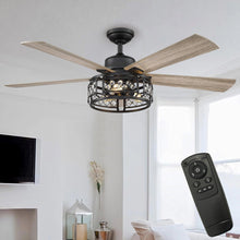 Load image into Gallery viewer, 52&quot; Divisadero Farmhouse Ceiling Fan with Remote Control
