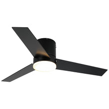 Cargar imagen en el visor de la galería, 48&quot; Flush Mount Ceiling Fan 3 Blades with LED Lighting and Remote Control
