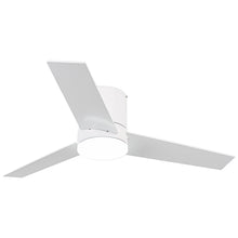 Cargar imagen en el visor de la galería, 48&quot; Flush Mount Ceiling Fan 3 Blades with LED Lighting and Remote Control
