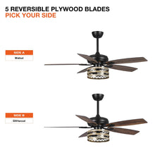 Carregar imagem no visualizador da galeria, 52&quot; Alward Smart Fan with Light Kit
