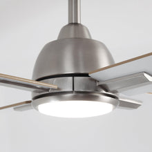 Load image into Gallery viewer, 48&quot; Linden DC Motor Downrod Mount Reversible Ceiling Fan with Lighting and Remote Control
