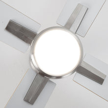Load image into Gallery viewer, 48&quot; Linden DC Motor Downrod Mount Reversible Ceiling Fan with Lighting and Remote Control
