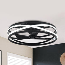 Load image into Gallery viewer, 20&quot; Preen Industrial Flush Mount Reversible Ceiling Fan

