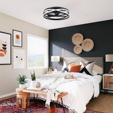 Load image into Gallery viewer, 20&quot; Preen Industrial Flush Mount Reversible Ceiling Fan
