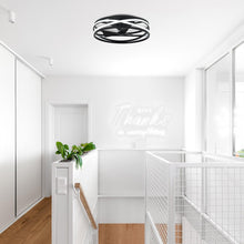Load image into Gallery viewer, 20&quot; Preen Industrial Flush Mount Reversible Ceiling Fan
