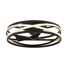 Load image into Gallery viewer, 20&quot; Preen Industrial Flush Mount Reversible Ceiling Fan
