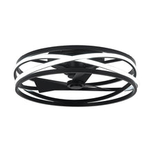 Load image into Gallery viewer, 20&quot; Preen Industrial Flush Mount Reversible Ceiling Fan
