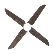 Carregar imagem no visualizador da galeria, 52&quot; Ashby Industrial Satin Nickel DC Motor Ceiling Fan with LED Lighting and Remote Control
