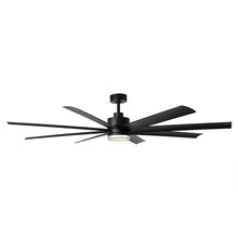 Load image into Gallery viewer, 72 Inch Daugava Modern Downrod Mount Smart Fan with LED Light
