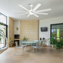 Load image into Gallery viewer, 72 Inch Daugava Modern Downrod Mount Smart Fan with LED Light
