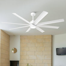 Load image into Gallery viewer, 72 Inch Daugava Modern Downrod Mount Smart Fan with LED Light
