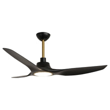 Load image into Gallery viewer, 52&quot; DC Motor 3 Blades Modern Downrod Mount Smart Fan with LED Light
