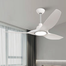 Load image into Gallery viewer, 52&quot; DC Motor 3 Blades Modern Downrod Mount Smart Fan with LED Light
