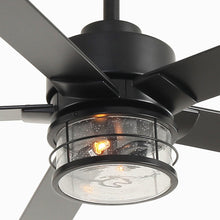 Cargar imagen en el visor de la galería, 65&quot; Modern Reversible Ceiling Fan with Lighting and Remote Control
