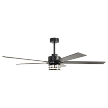 Cargar imagen en el visor de la galería, 65&quot; Modern Reversible Ceiling Fan with Lighting and Remote Control
