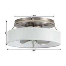 Load image into Gallery viewer, Vaczon 13&quot; Modern Flush Mount Ceiling Fan
