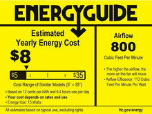 Load image into Gallery viewer, Vaczon DC Motor Ceiling Fan with Light 13 Inch
