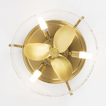 Load image into Gallery viewer, Vaczon DC Motor Ceiling Fan with Light 13 Inch
