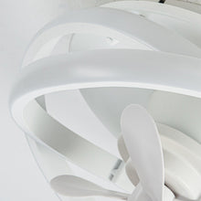 Load image into Gallery viewer, Vaczon 13&quot; Flush Mount Caged Fan with Light and Remote Control
