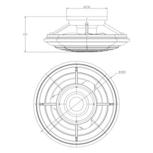 Cargar imagen en el visor de la galería, 20&quot; Ikon Modern DC Motor Flush Mount Reversible Ceiling Fan with Lighting and Remote Control
